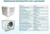 RESFRIADOR EVAPORATIVO / ClIMATIZADOR ECOLOGICO C723 LADO/BAIXO
